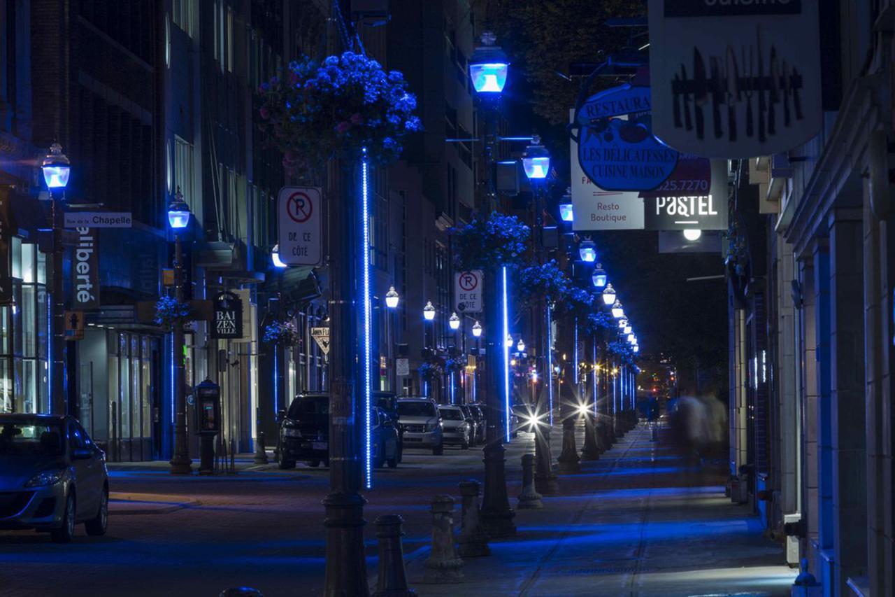 Aux Havres Urbains - Le Penthouse Du Kameleon Apartment Quebec City Bagian luar foto