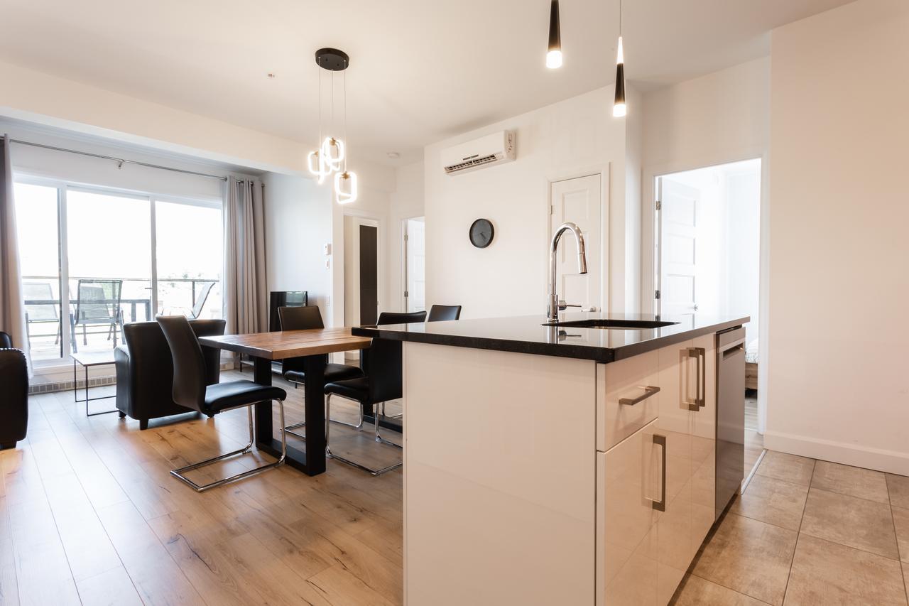 Aux Havres Urbains - Le Penthouse Du Kameleon Apartment Quebec City Bagian luar foto
