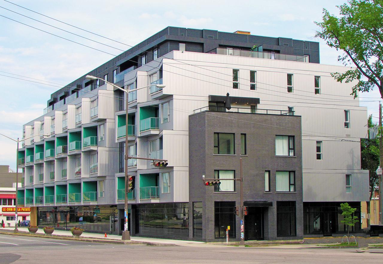 Aux Havres Urbains - Le Penthouse Du Kameleon Apartment Quebec City Bagian luar foto