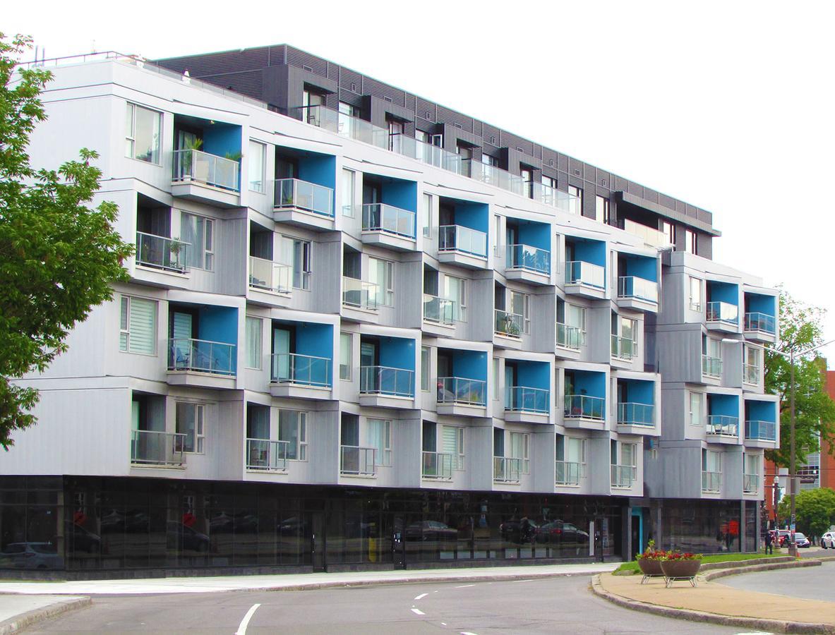 Aux Havres Urbains - Le Penthouse Du Kameleon Apartment Quebec City Bagian luar foto