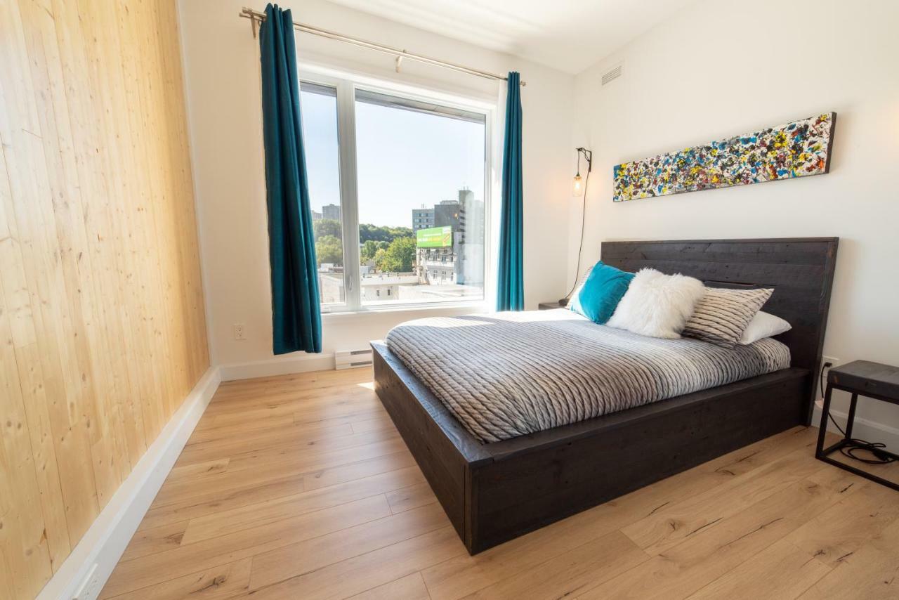 Aux Havres Urbains - Le Penthouse Du Kameleon Apartment Quebec City Bagian luar foto