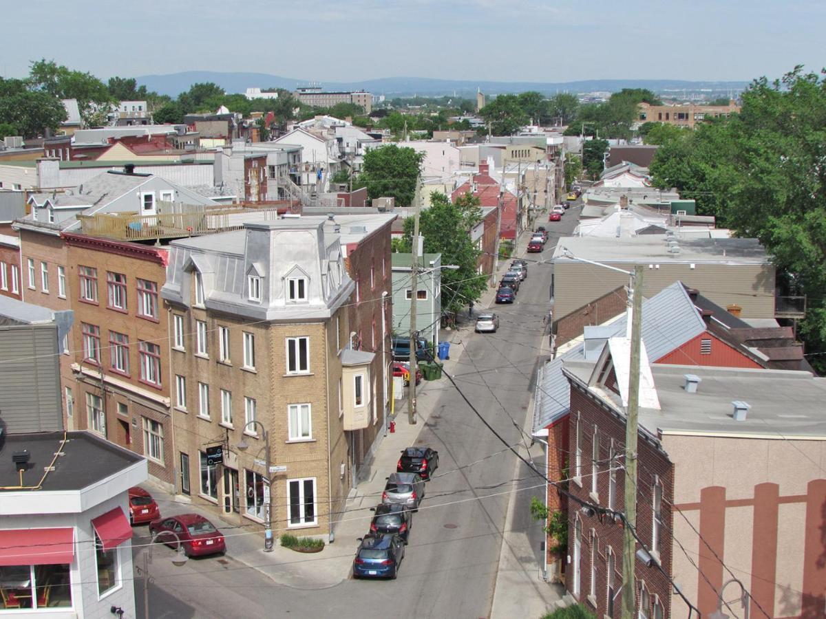 Aux Havres Urbains - Le Penthouse Du Kameleon Apartment Quebec City Bagian luar foto